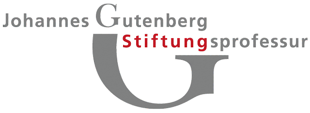 Logo der Stiftung "Johannes Gutenberg-Stiftungsprofessur"