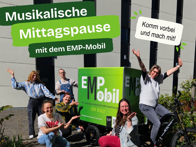 Musikalische Mittagspause mit dem EMP-Mobil